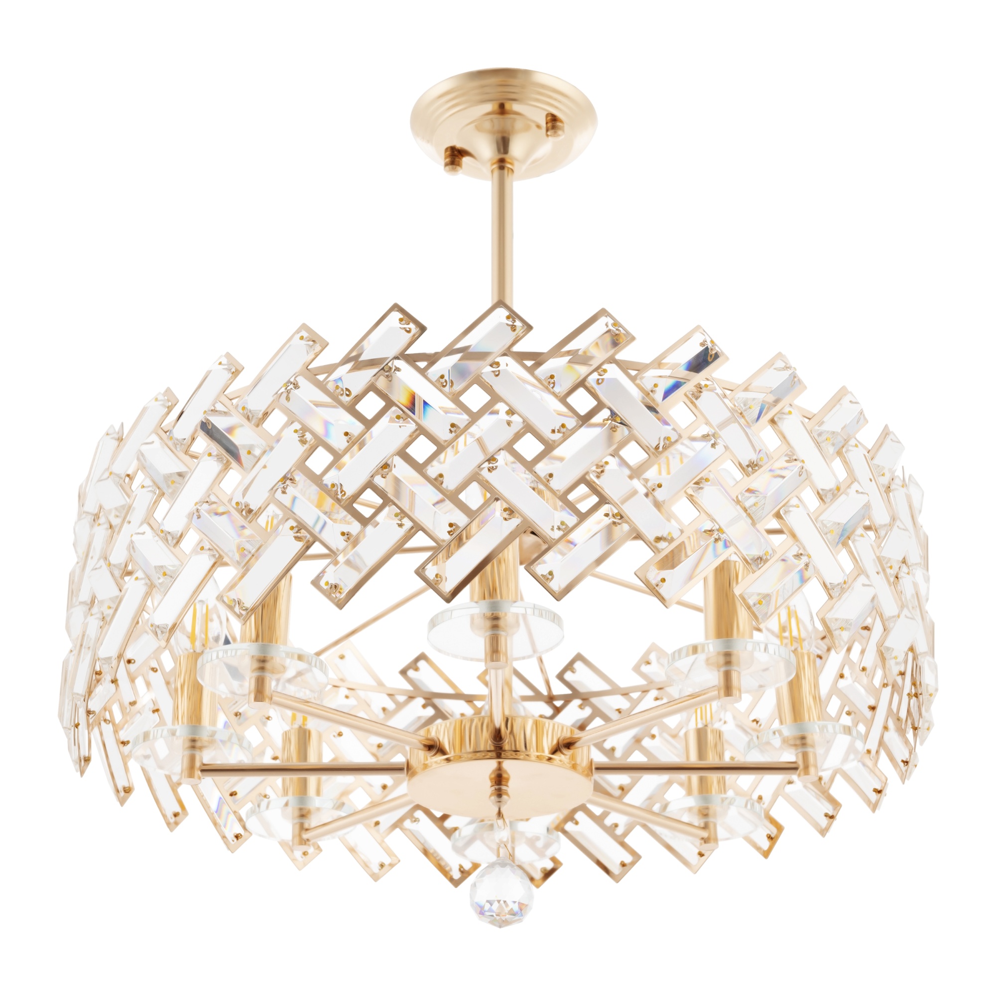 Люстра 377019/8/300/570 GD Arte Milano