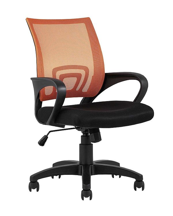 Кресло офисноеs Simple оранжевое TopChairs