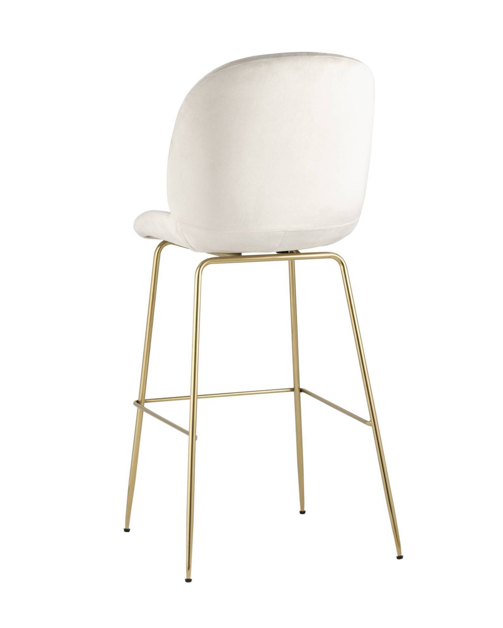 Стул барный Beetle со спинкой бежевый Stool Group