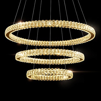 Подвесная люстра SEFENIAS B D50+70+90 Brass by ImperiumLoft