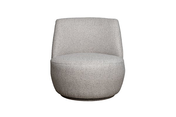 Кресло GD/Rivoli поворотное рогожка св.бежевое Santo1902-SECRU 73*80*74 Garda Decor GD/RIVOLI-K-Santo1902-SECRU