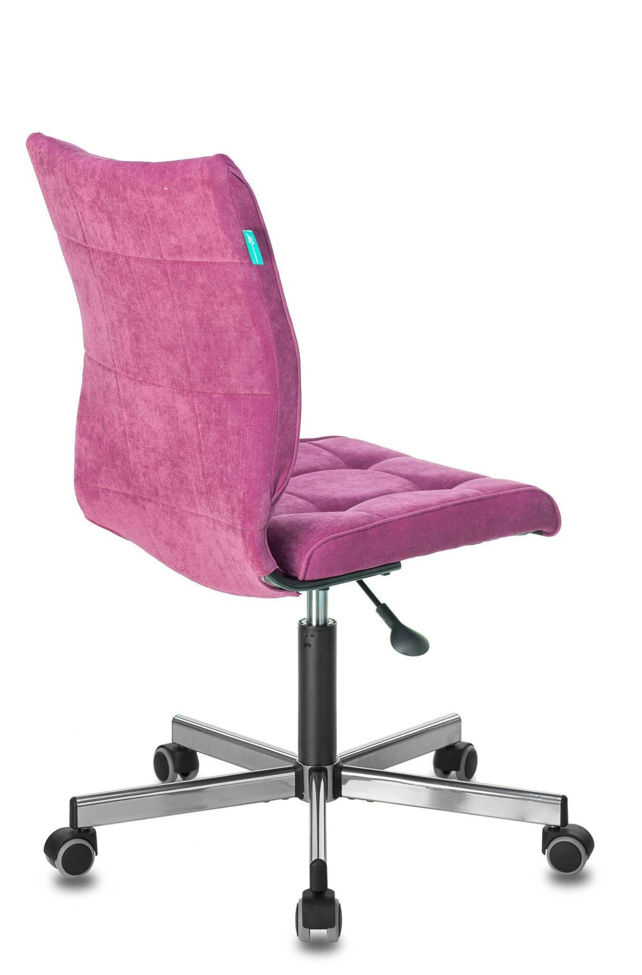 Кресло Бюрократ CH-330M/LT-15 без подлокотников малиновый крестовина металл Stool Group