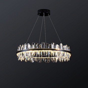 Подвесная люстра LAURENT D80 Black by ImperiumLoft