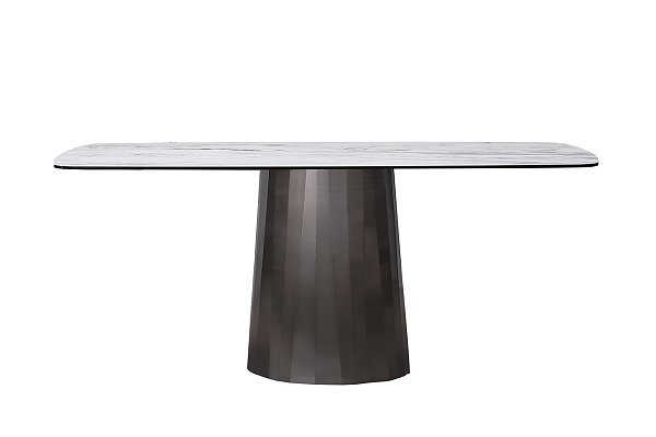 Стол обеденный керамический серый Garda Decor 57EL-91600