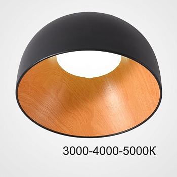 Потолочный светильник NORDA A Black Трехцветный свет by ImperiumLoft