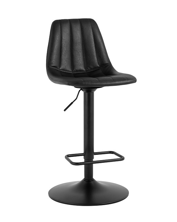 Стул барный Code экокожа чёрный Stool Group