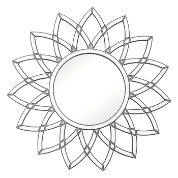 Зеркало BountyHome Shiny Silver mv043-silver