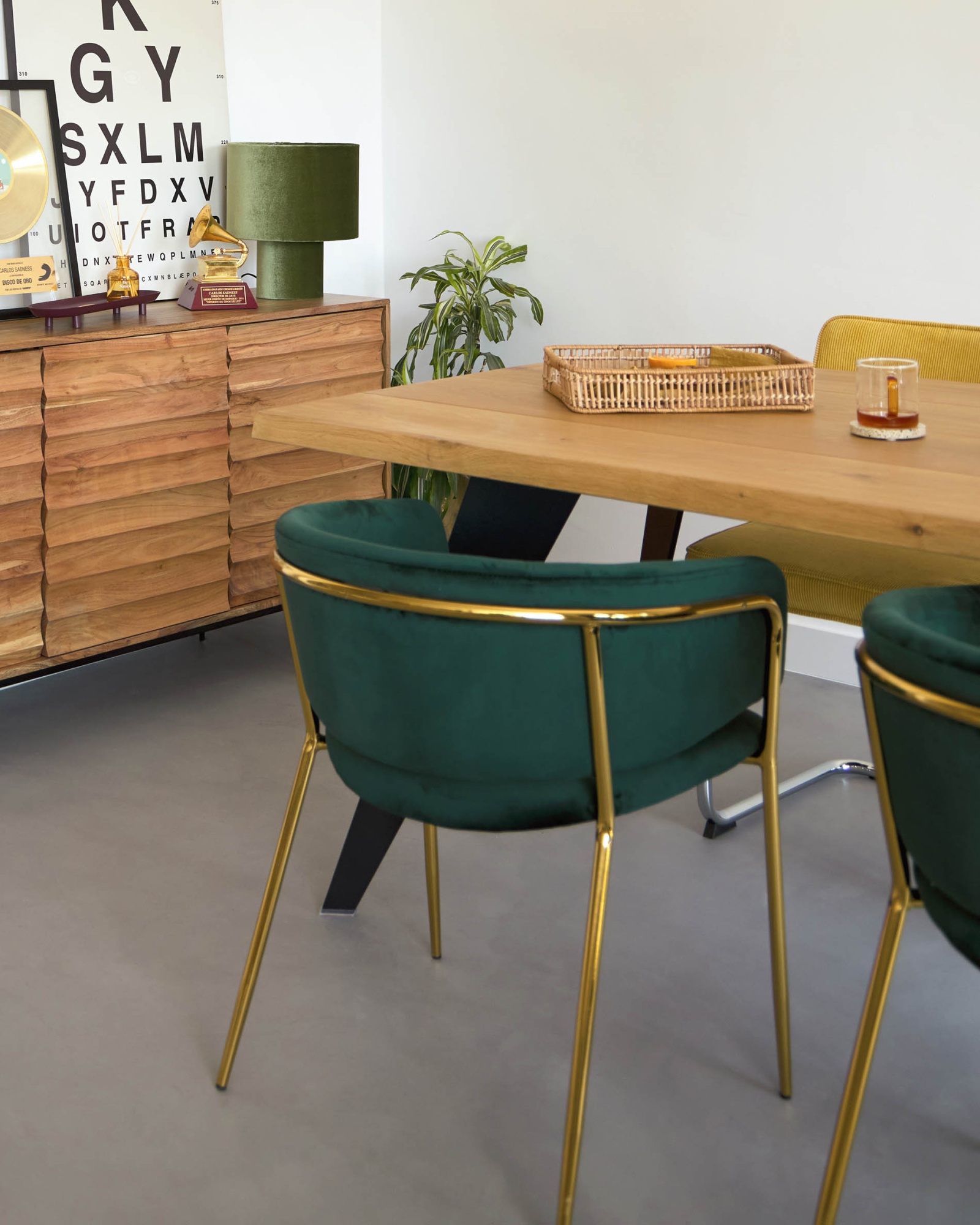 Стол Nack 180x100 черный, натуральный дуб La Forma (ex Julia Grup)