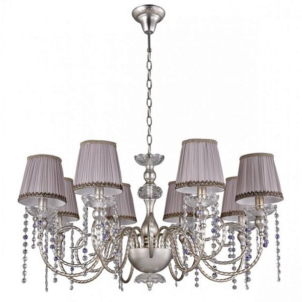 Люстра Crystal Lux ALEGRIA SP8 SILVER-BROWN