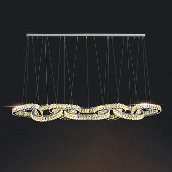 Подвесной светильник SEFENIAS LUX L160 Chrome by ImperiumLoft