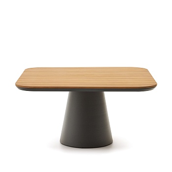 Tudons Садовый стол из алюминия серого цвета La Forma (ex Julia Grup)