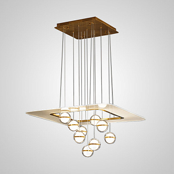 Подвесная люстра SVENDA L9 Square by ImperiumLoft