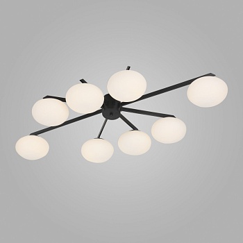 Накладная люстра Eurosvet 70220/8 черный