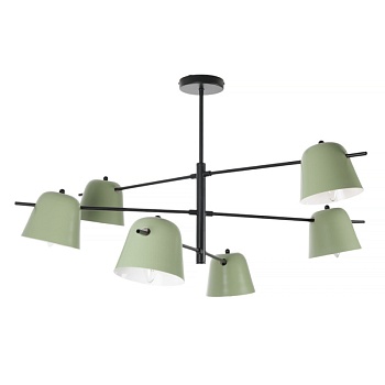 Люстра на штанге MyFar MR2281-6C