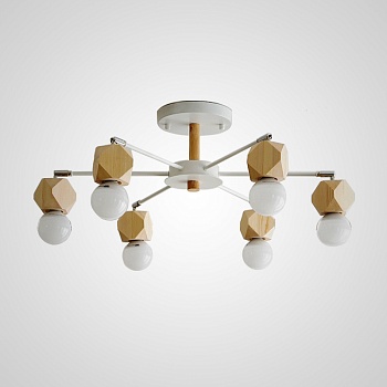 Люстра на штанге JX D78 White by ImperiumLoft