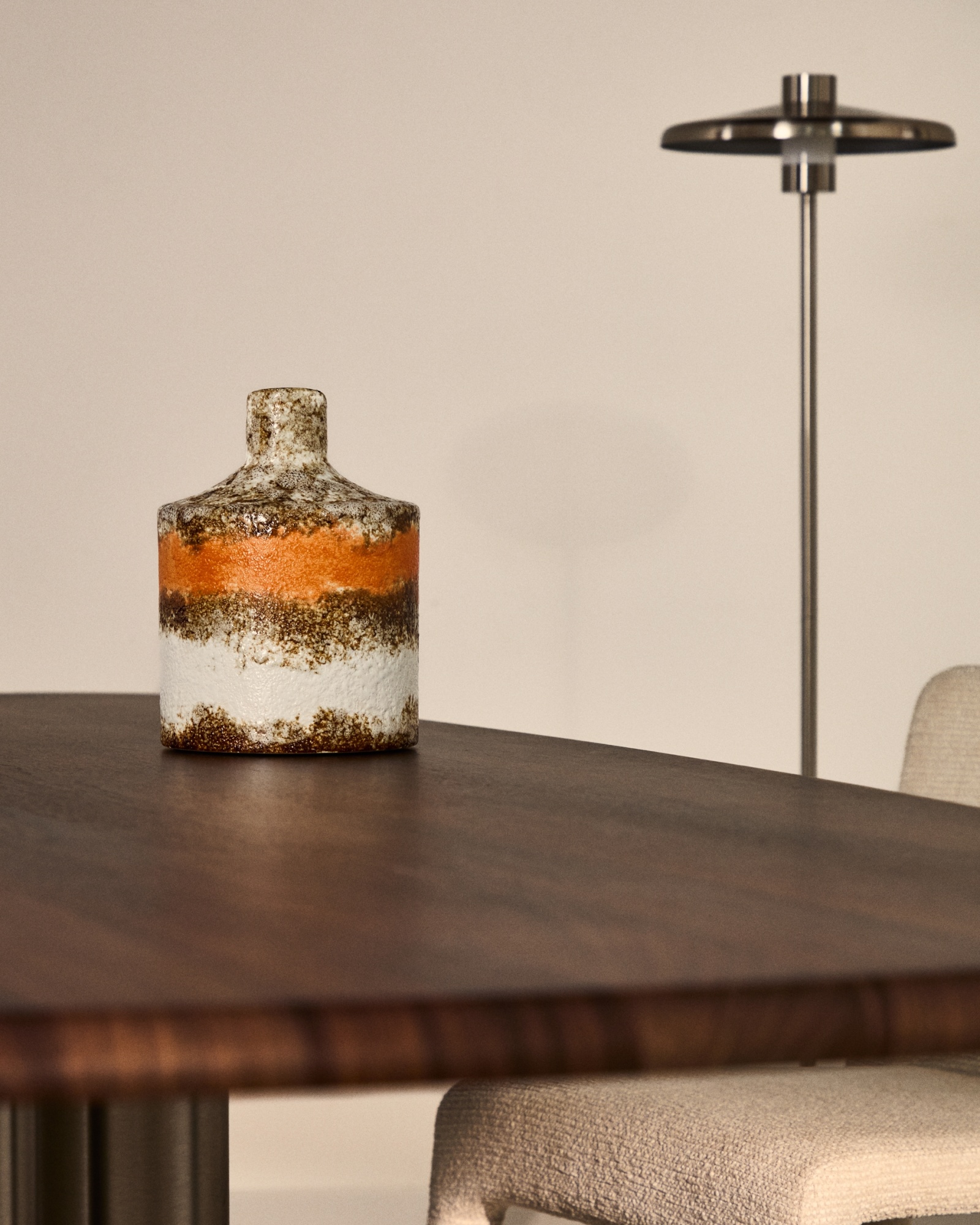 Ваза Estin разноцветная керамическая 25 см La Forma (ex Julia Grup)