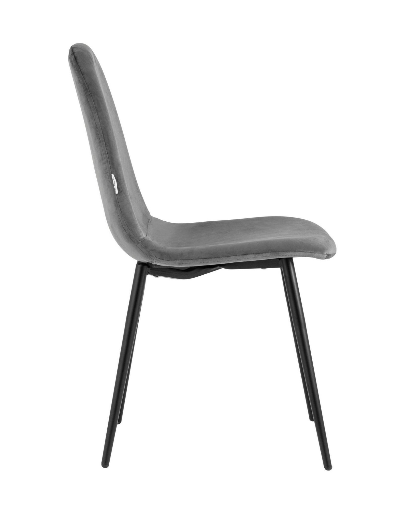 Стул Норман велюр темно-серый Stool Group