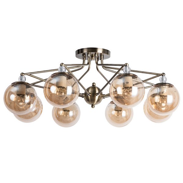 Люстра на штанге Arte Lamp A3133PL-8AB