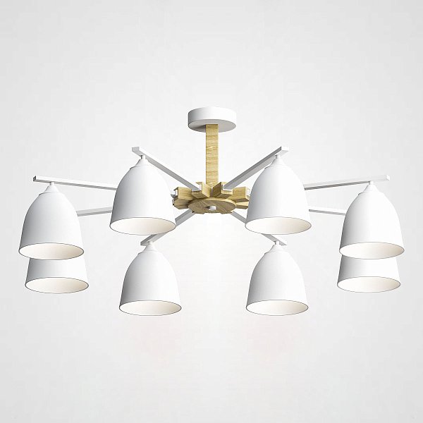 Потолочная Люстра Noa 8 White By Imperiumloft By Imperiumloft