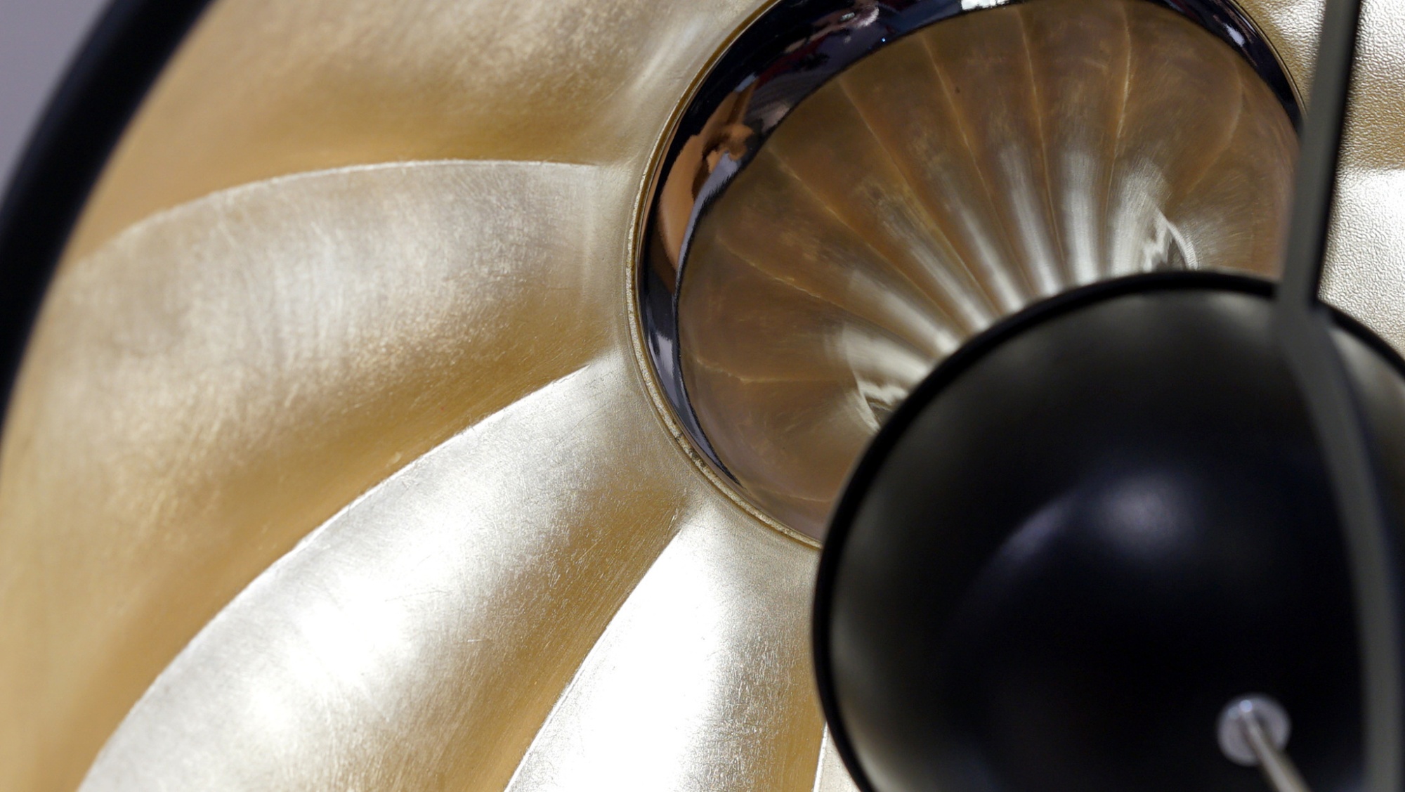 Торшер Delight Collection Studio black/gold