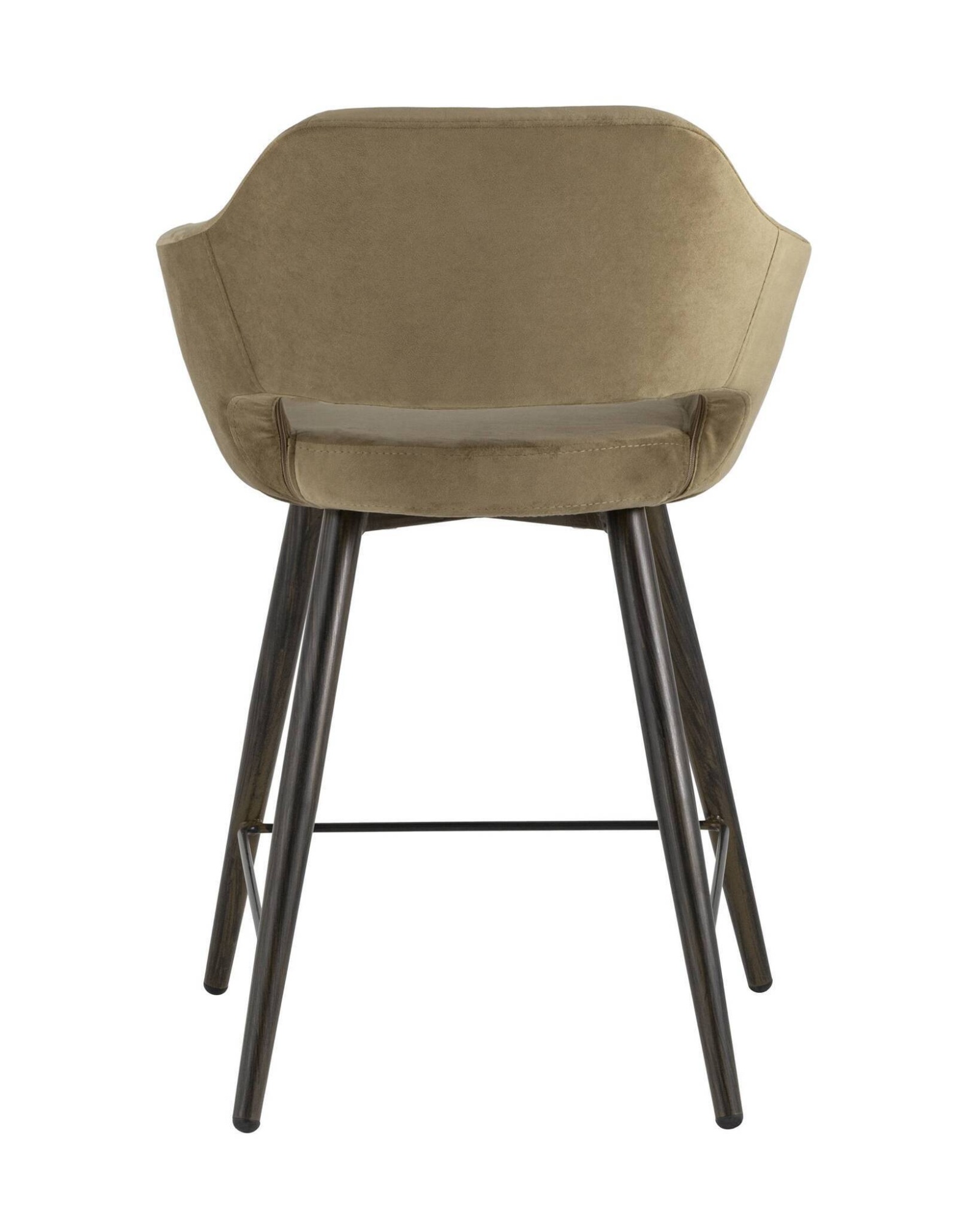 Стул полубарный Саймон велюр капучино Stool Group