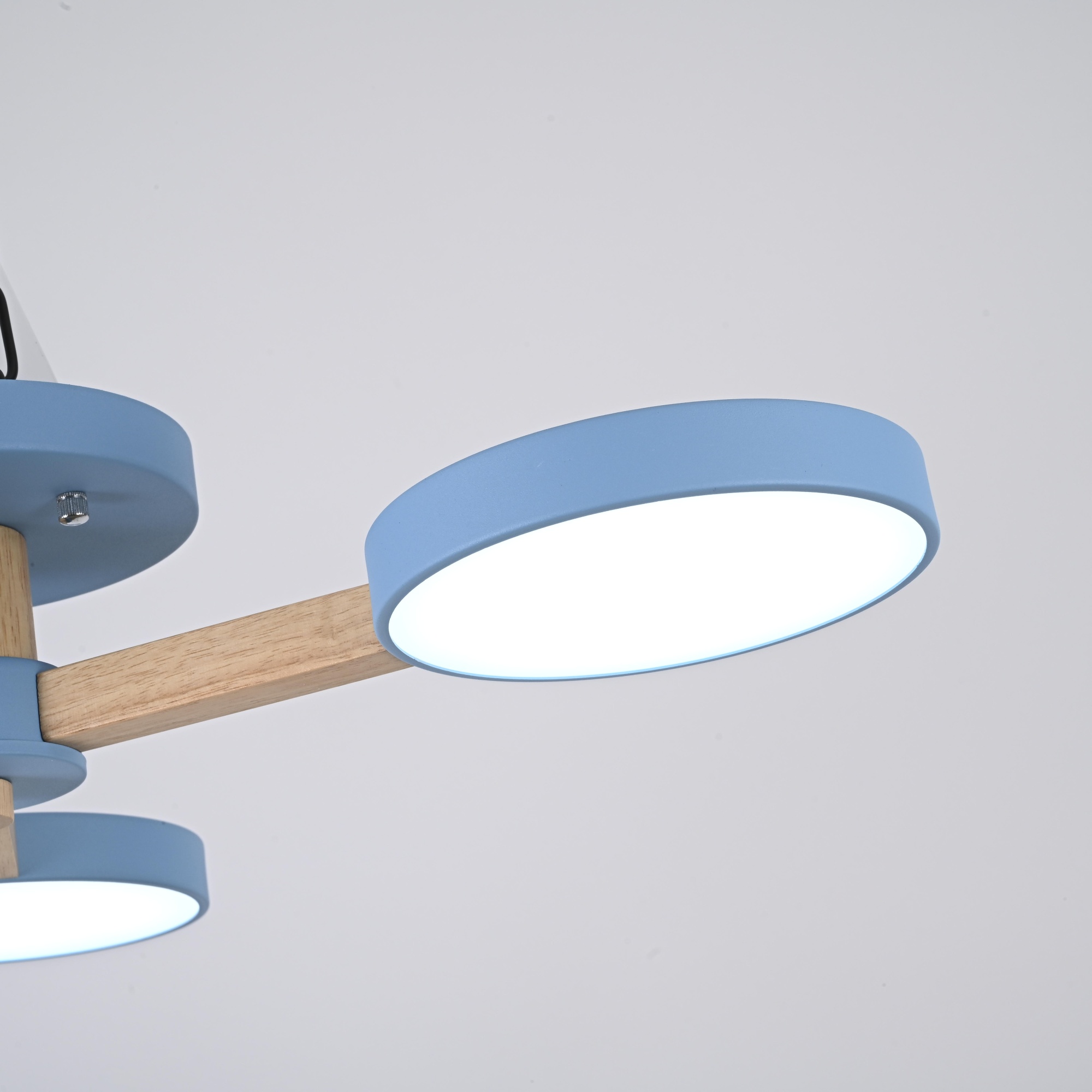 Потолочная люстра TURNA 3 Blue by ImperiumLoft