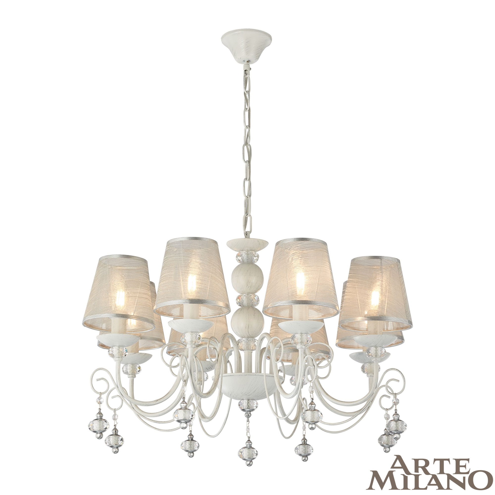 Люстра 347620/8 WT+SL Arte Milano