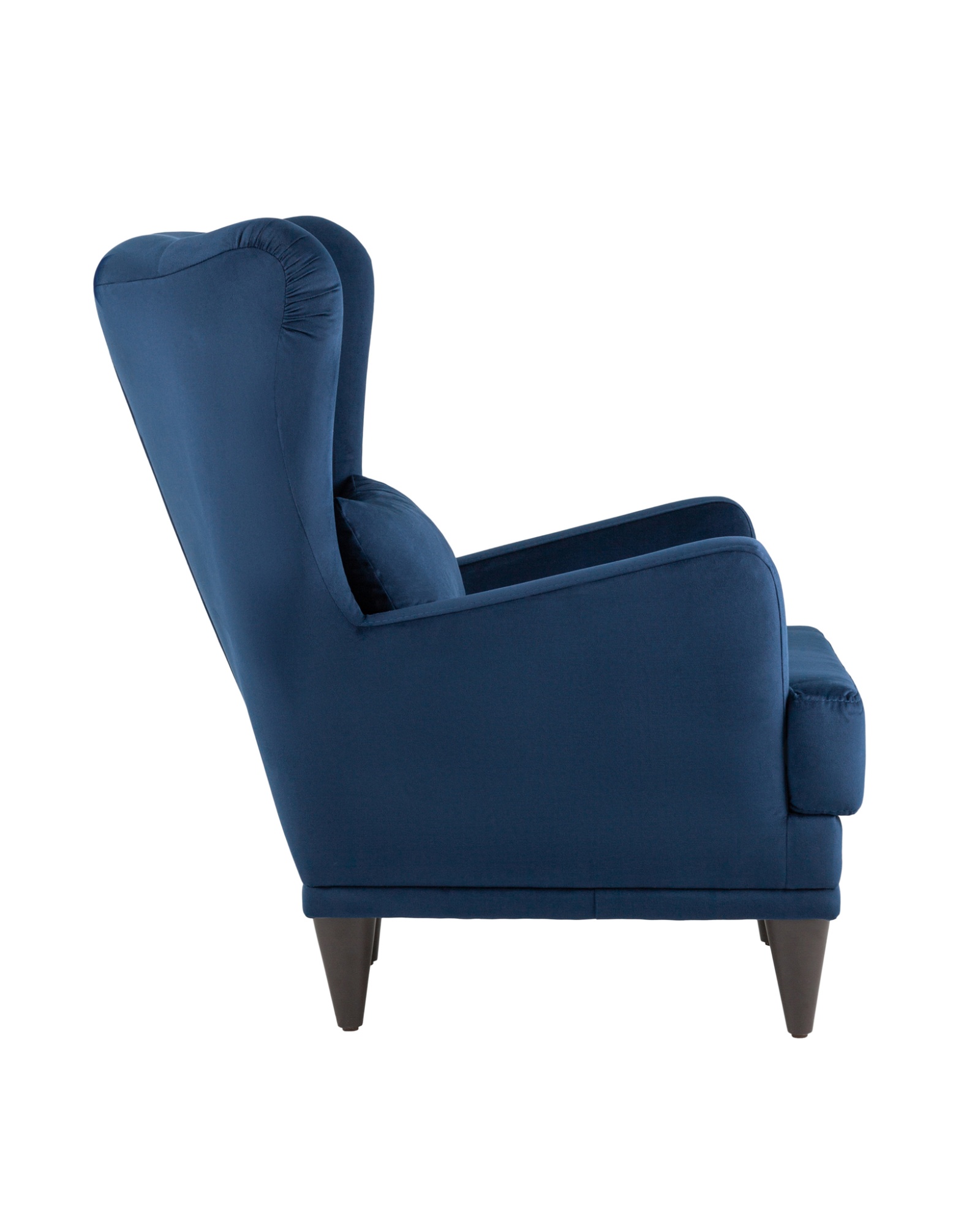 Кресло Скотт велюр тёмно-синий Stool Group