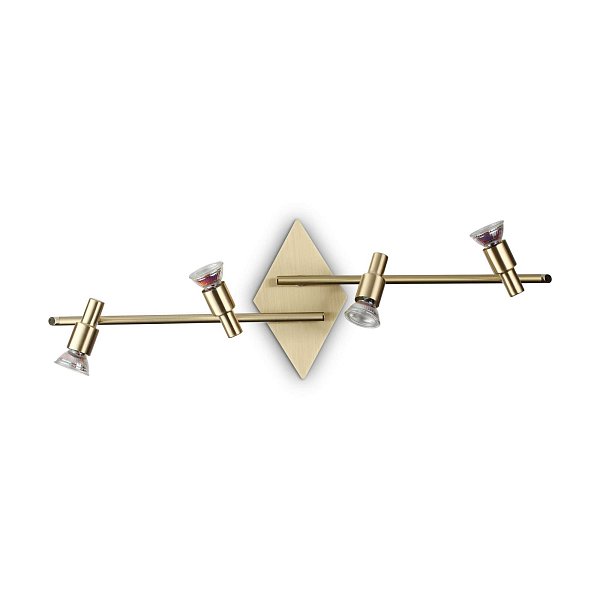 Настенный светильник Ideal Lux SLEM PL4 OTTONE 287812