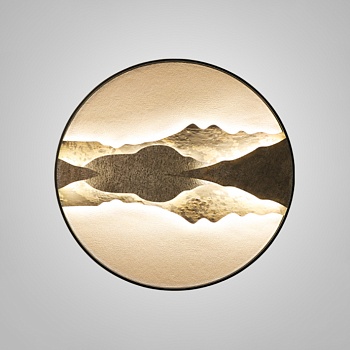 Настенный светильник DAWN B A D60 Black by ImperiumLoft