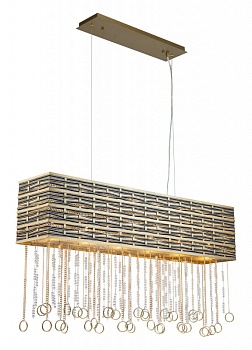 Подвесная люстра Lucia Tucci PERSO 4930.6 gold&black