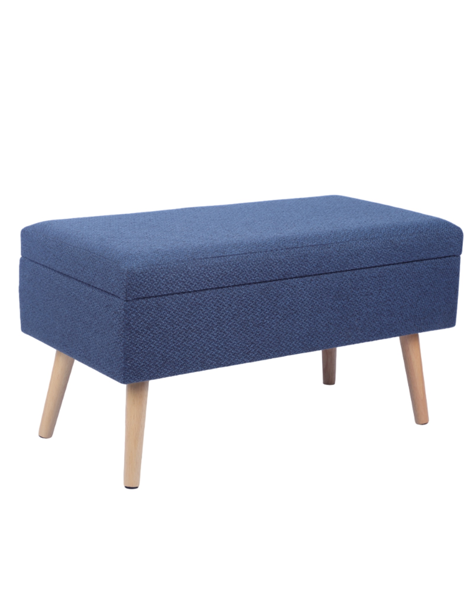 Банкетка Сторми с ящиком темно-синий Stool Group