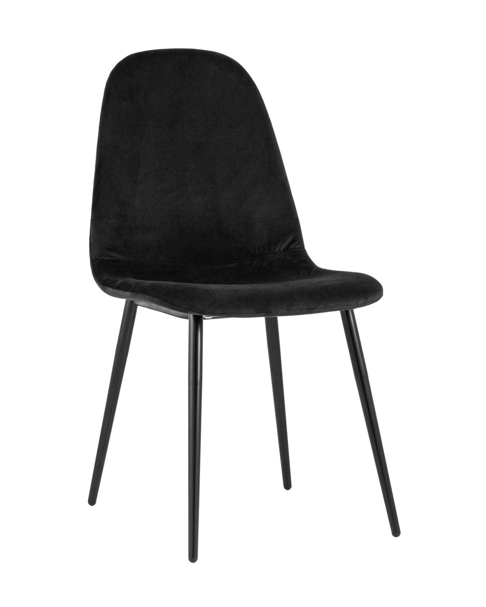 Стул Норман велюр черный Stool Group