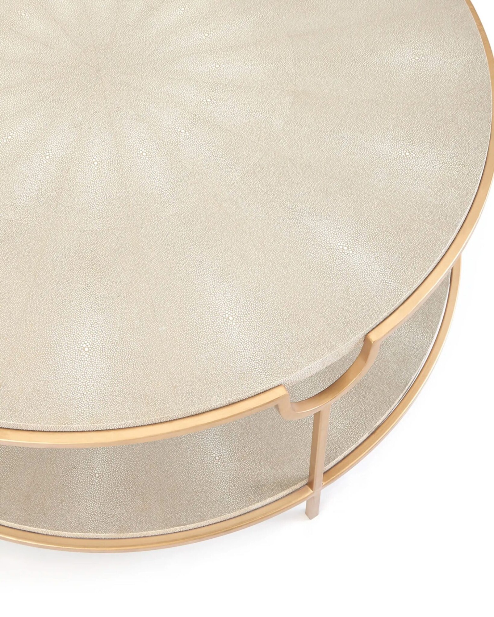 Бежевый кофейный стол Louvre Home Олдем LHFCT096TS/DPO