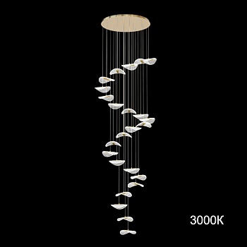 Подвесной светильник DELFINA D50 L24 3000К by ImperiumLoft