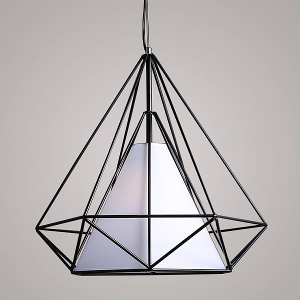 Подвесной светильник The Diamond Chandelier Kevin Reilly 1 D28 Черный by ImperiumLoft