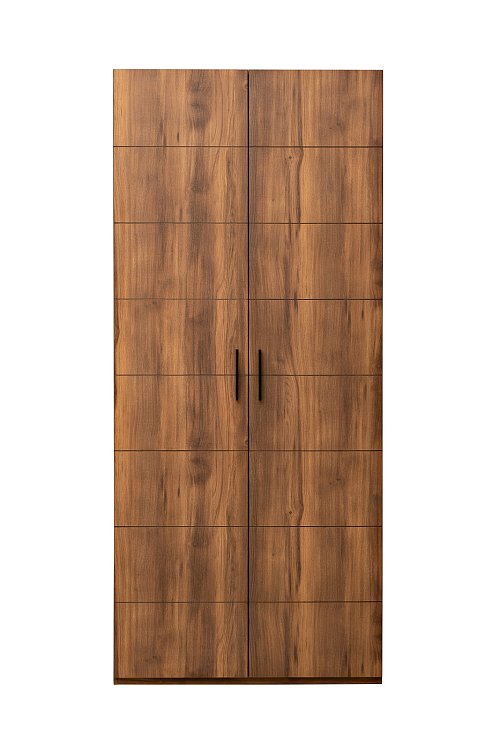 Шкаф Alto двухдверный с полками цвет дуб Garda Decor GD-10007-2