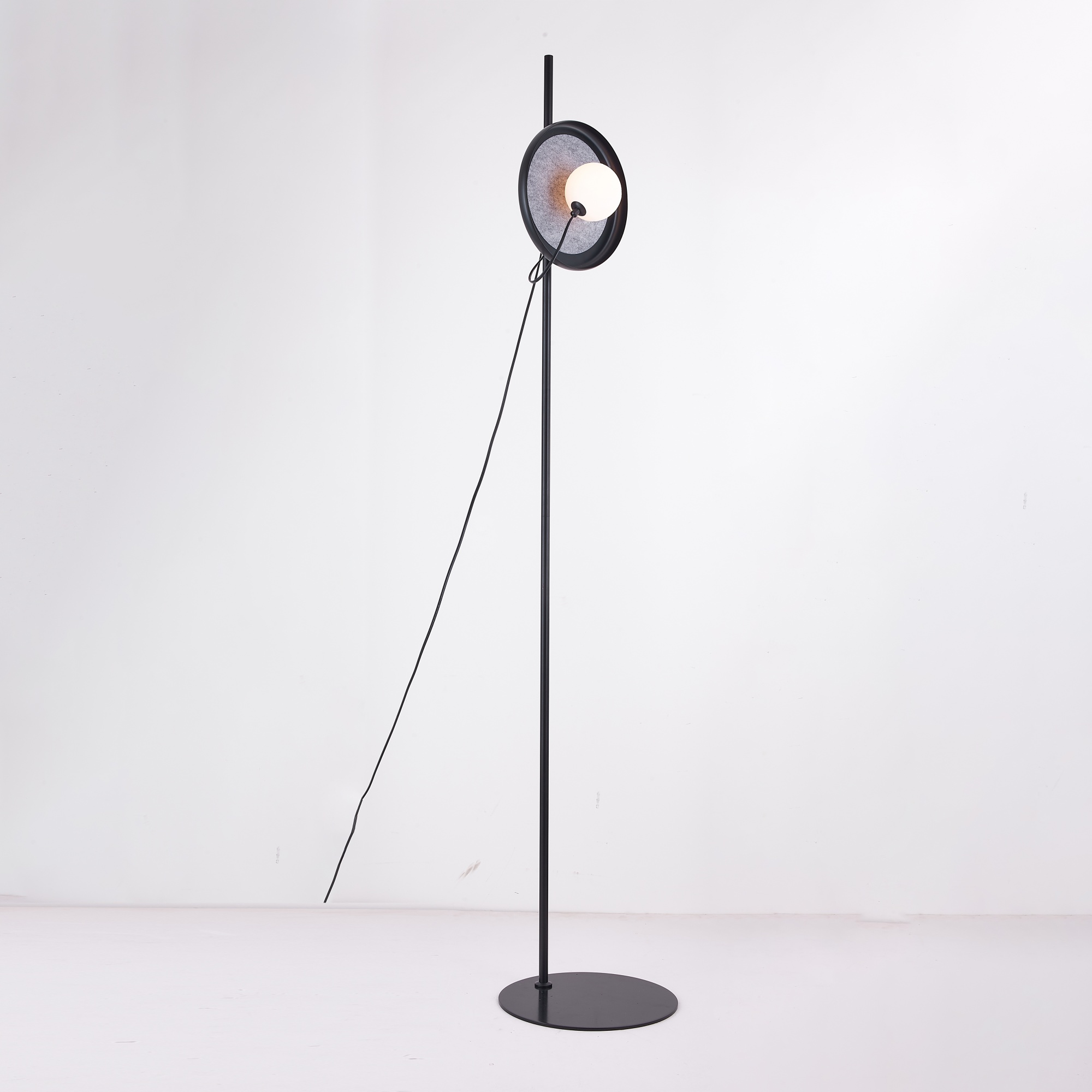 Торшер MARGOTT FL D25 Black by ImperiumLoft