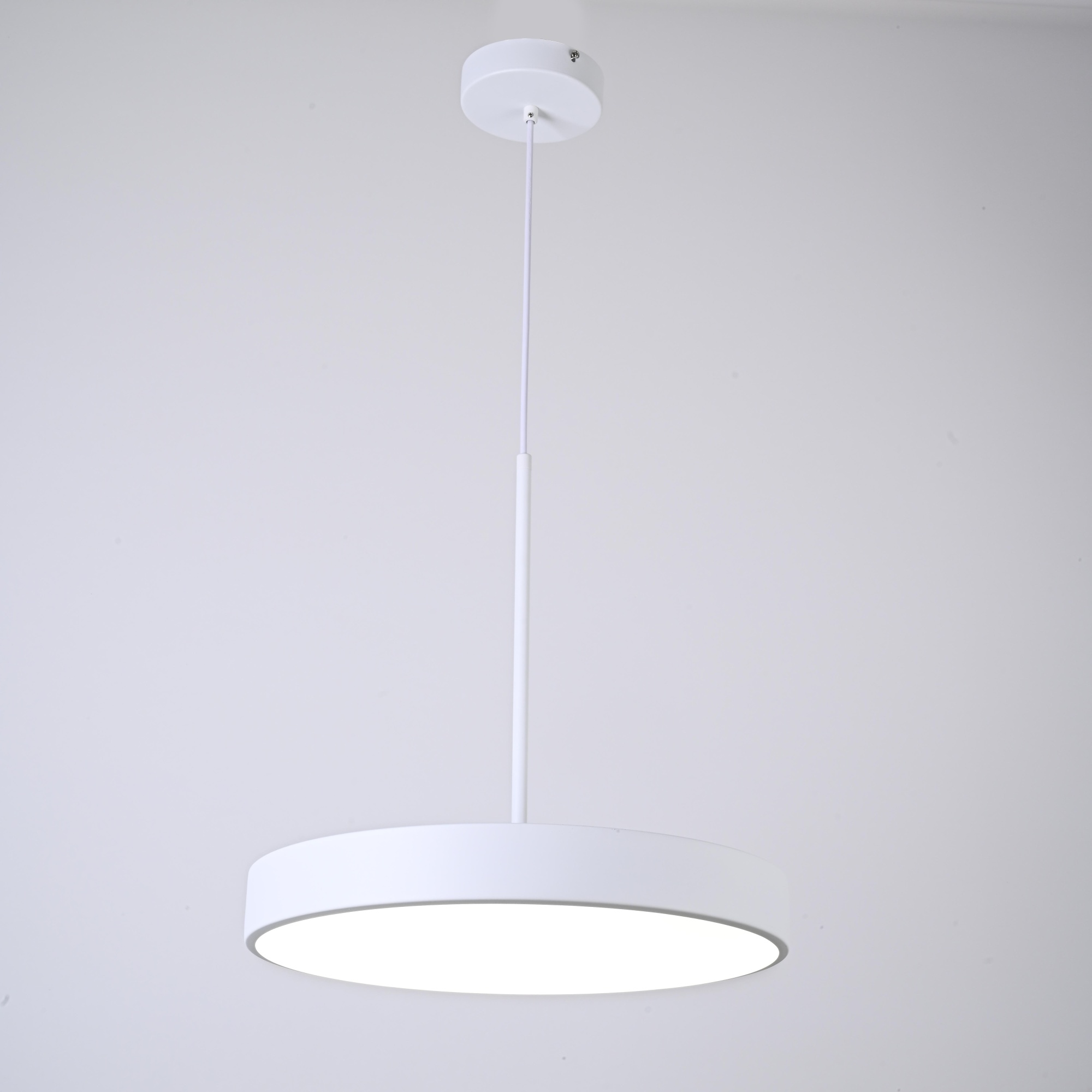 Подвесной светильник TURNA ONE D40 White by ImperiumLoft