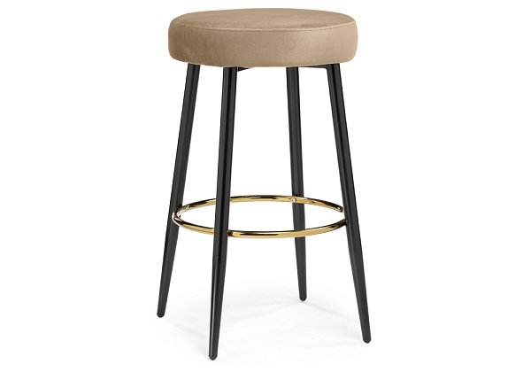 Барный стул Woodville Plato 1 dark beige 15067