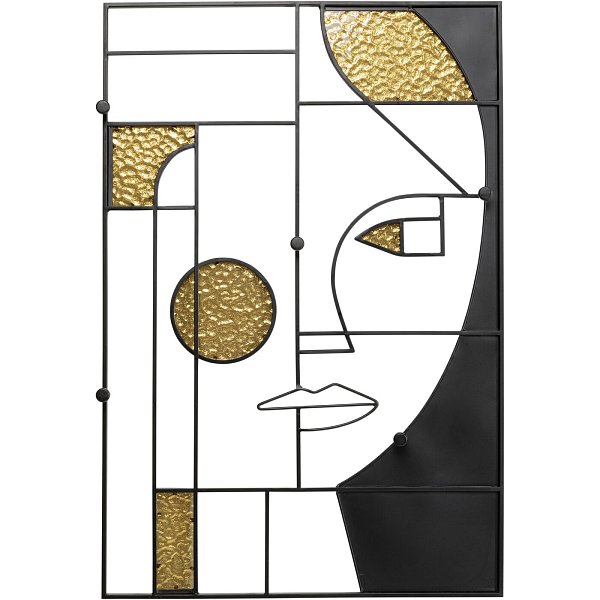 Вешалка Art Girl Face 60x90cm KARE 70177