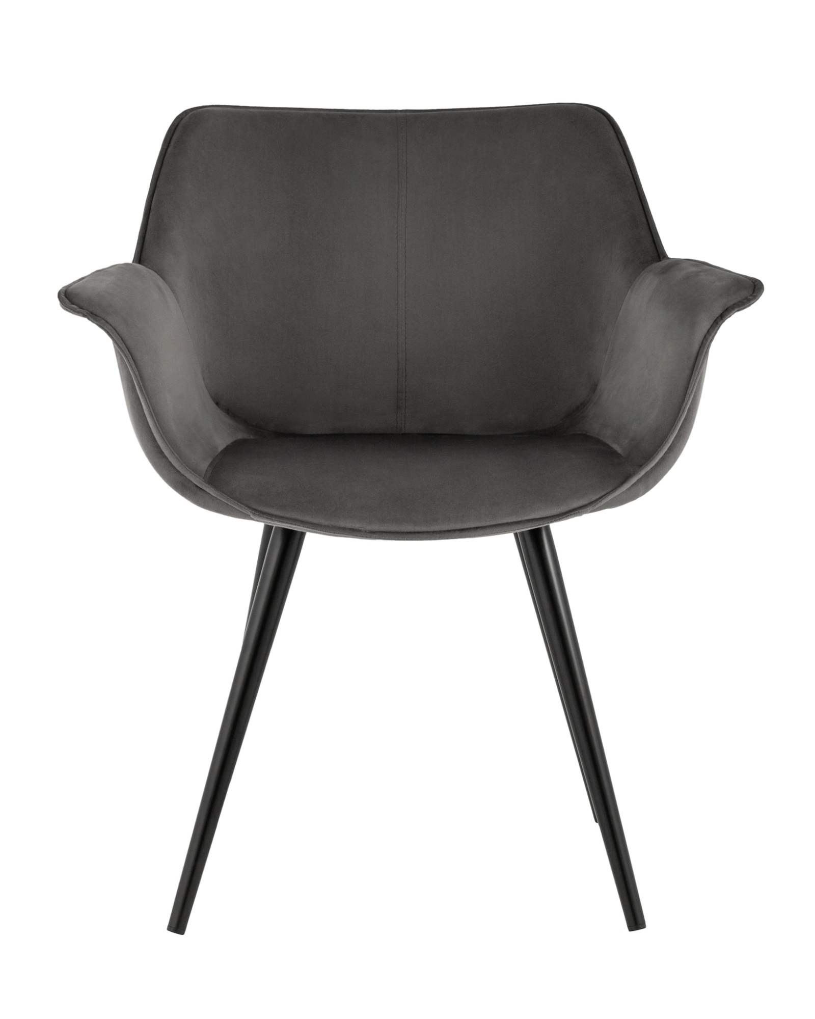 Стул Мэйсон велюр темно-серый Stool Group