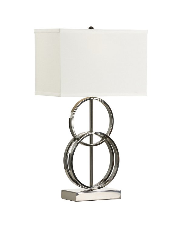 Серебряная настольная лампа Ланарк Louvre Home LHLTL31022CL