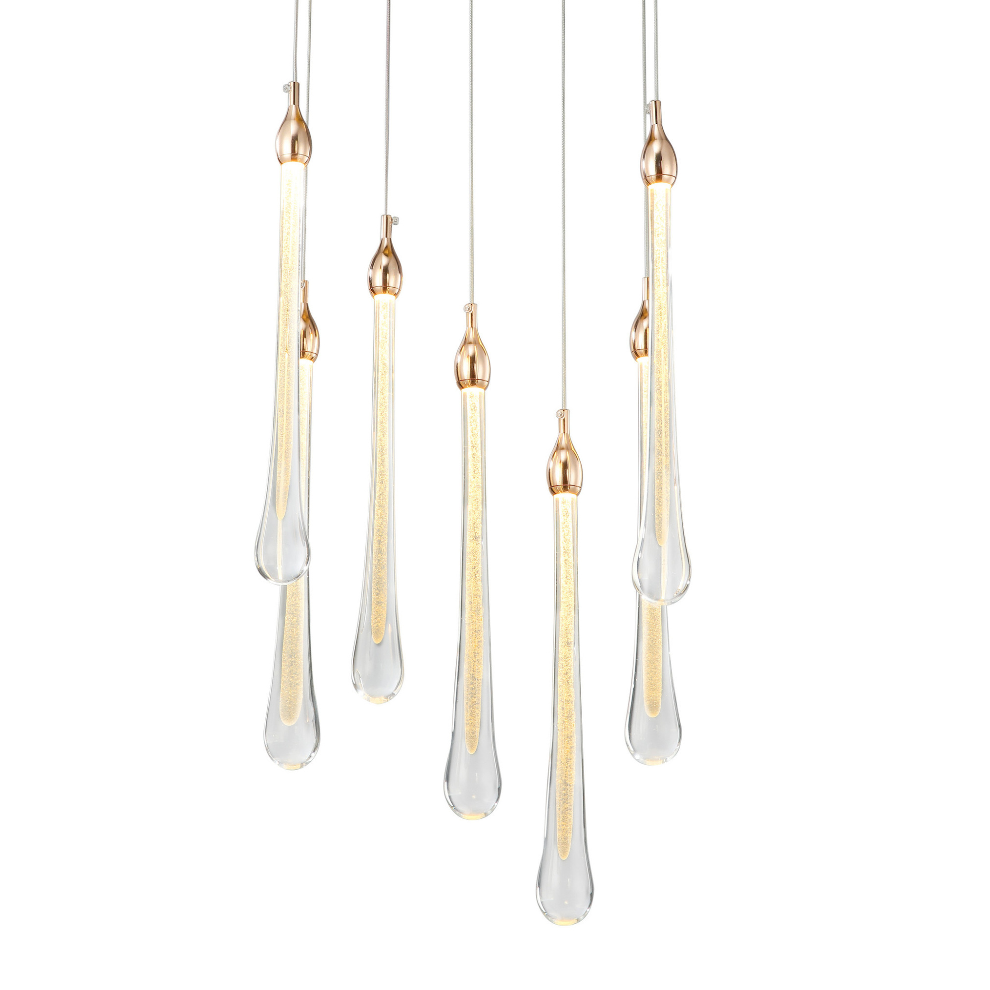 Подвесной светильник  Delight Collection Teardrop 7 gold