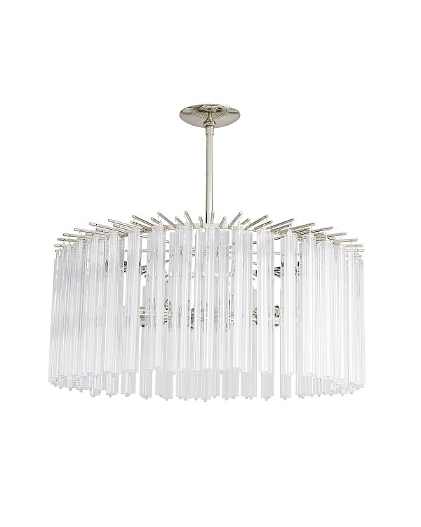 Люстра Aзра nickel Louvre Home LHLCH6659PQS/PN