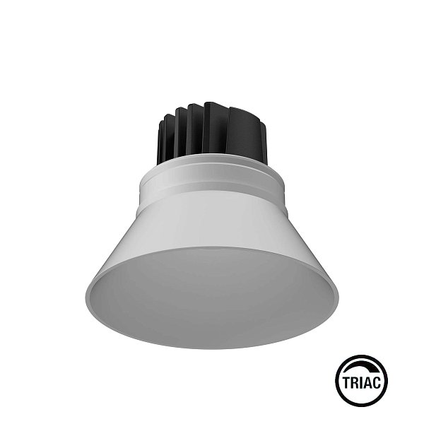 Встраиваемый светильник ELIOS BELL IP20 10W белый 15є 2700K TRIAC Faro