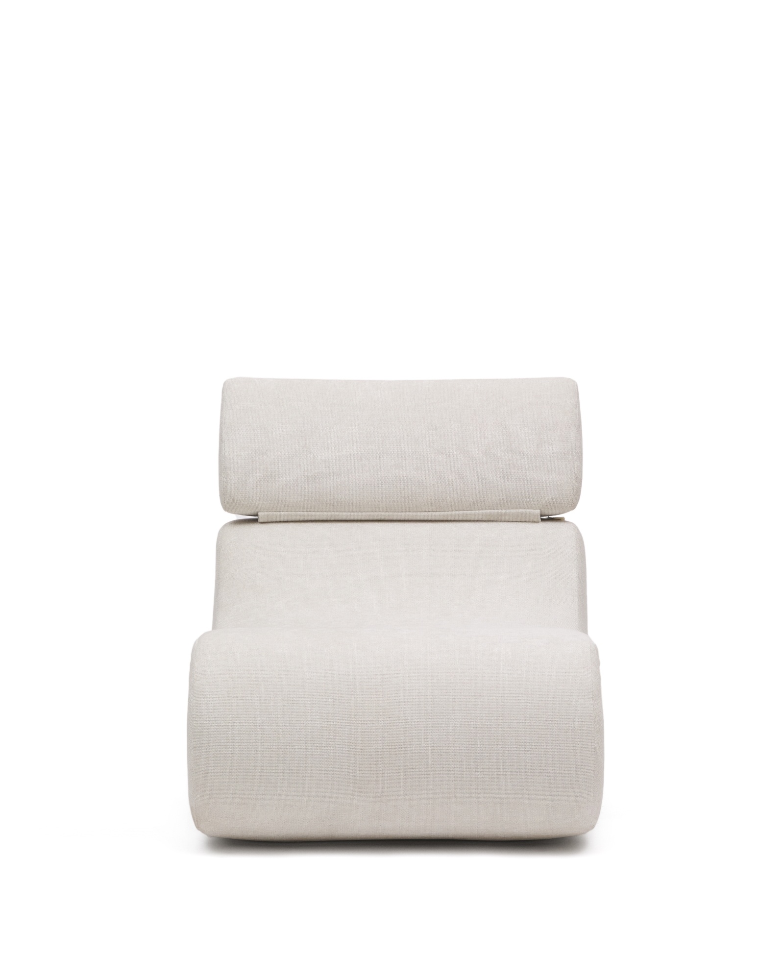 Club Кресло перламутрового цвета из шенилла La Forma (ex Julia Grup)