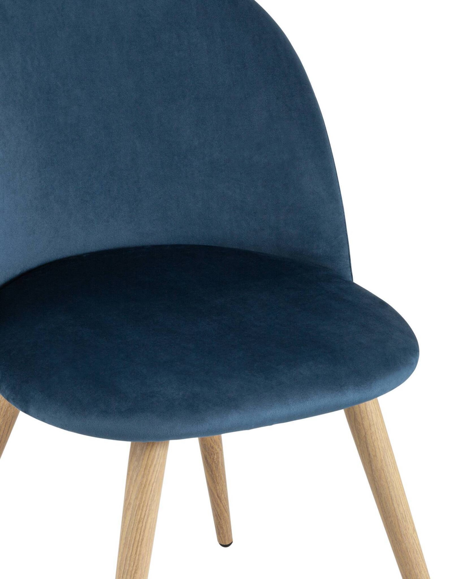 Стул Лион велюр голубой Stool Group