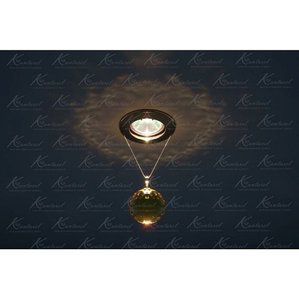 Встраиваемый светильник Kantarel PLANET CD 001.2.10 lt. topaz