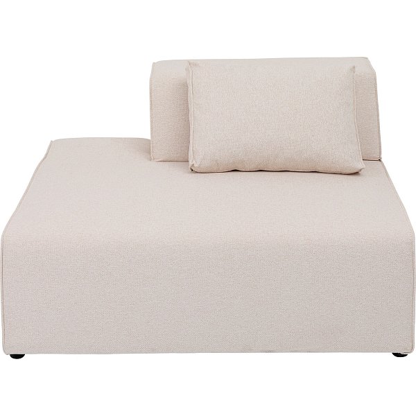 Оттоманка левосторонняя Infinity Ottomane Semi Elements Cream Left KARE 86257